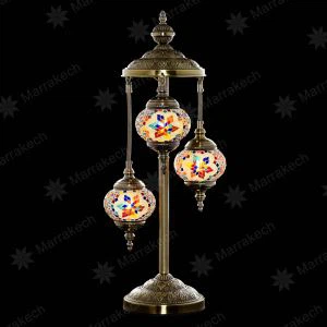 Mosaisk tyrkisk gulvlampe